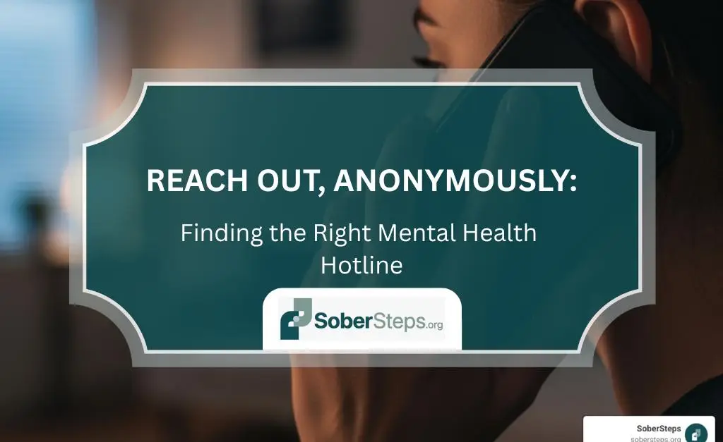 anonymous hotline mental health